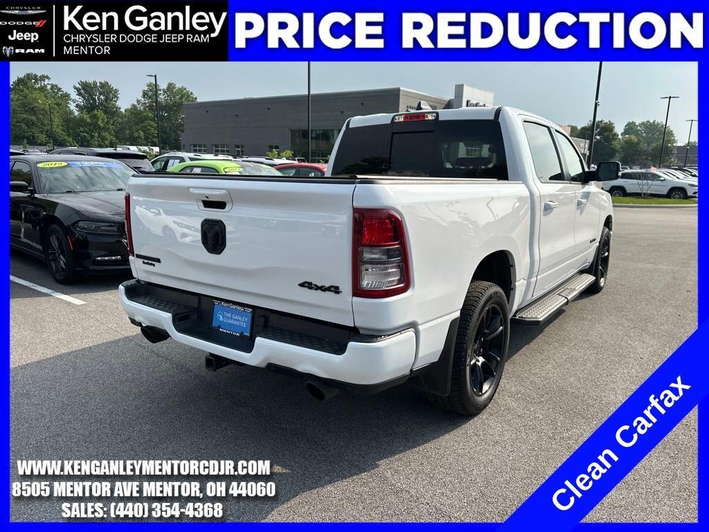 used 2021 Ram 1500 car, priced at $27,500