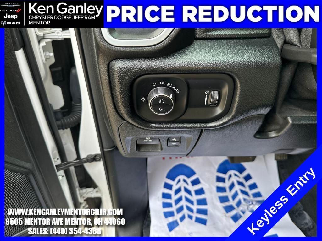 used 2021 Ram 1500 car, priced at $27,500