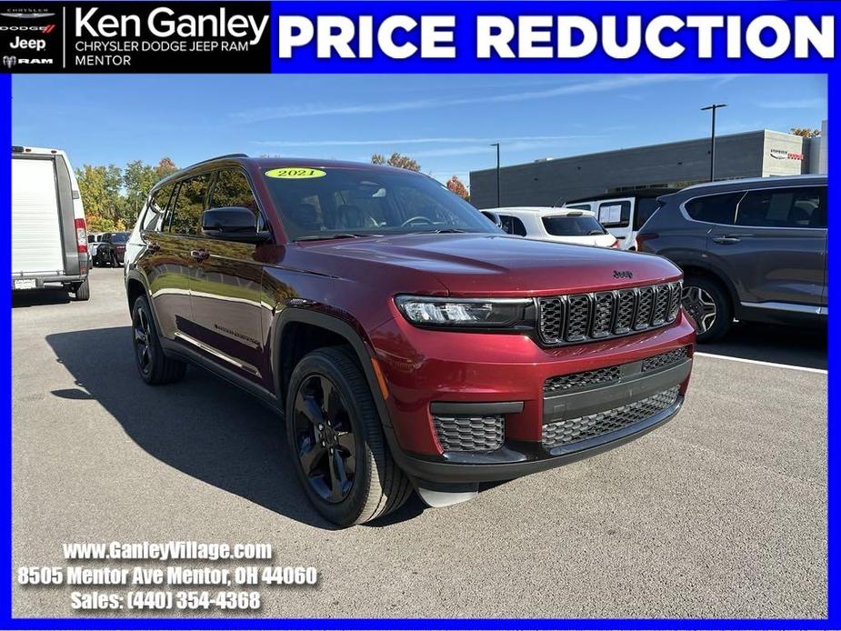 used 2021 Jeep Grand Cherokee L car, priced at $29,900