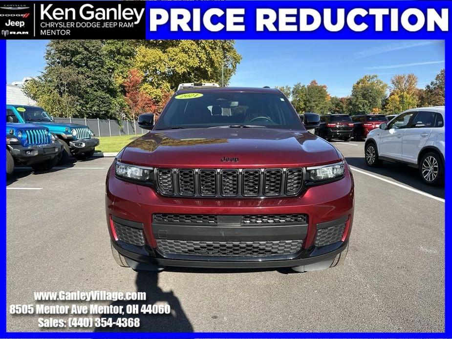 used 2021 Jeep Grand Cherokee L car, priced at $29,900