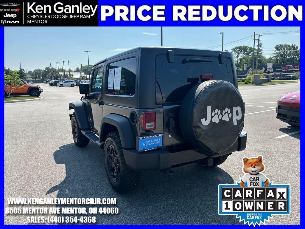 used 2017 Jeep Wrangler car, priced at $19,500
