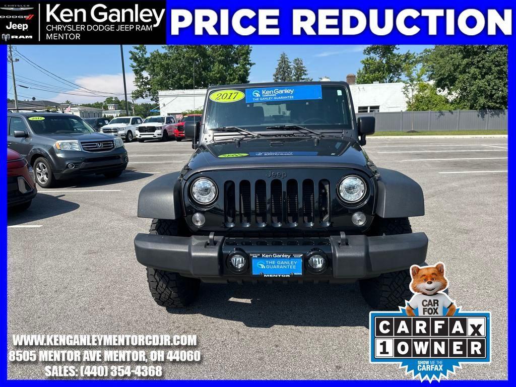 used 2017 Jeep Wrangler car, priced at $19,500