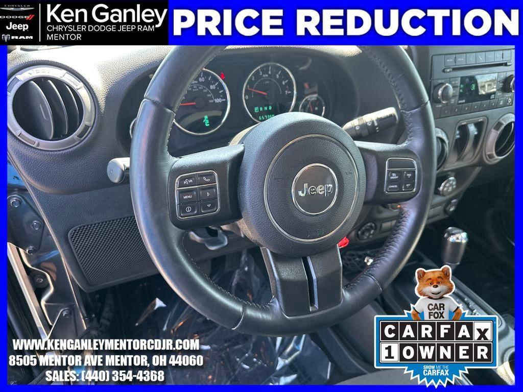 used 2017 Jeep Wrangler car, priced at $19,500