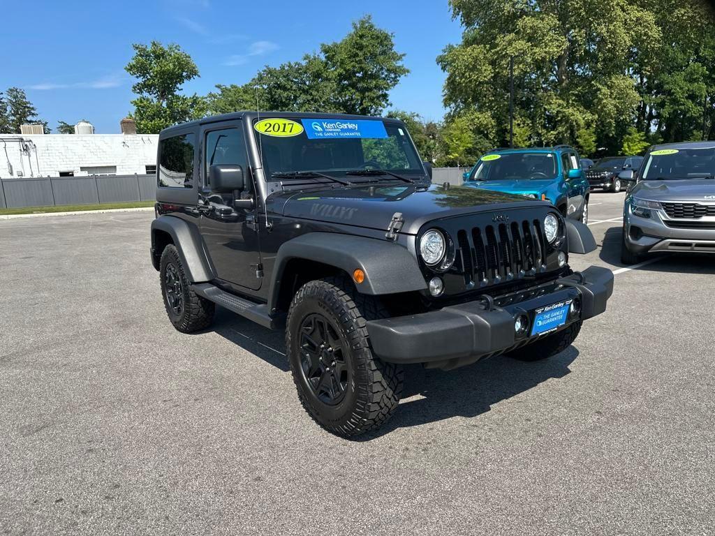 used 2017 Jeep Wrangler car, priced at $19,500