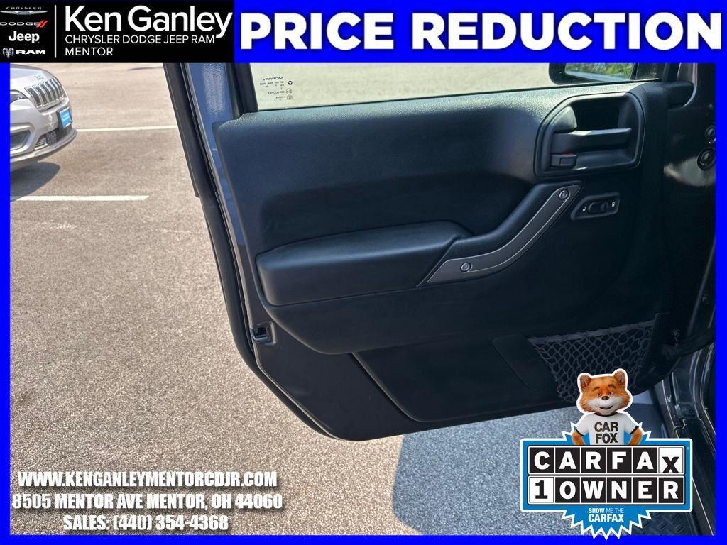 used 2017 Jeep Wrangler car, priced at $19,500