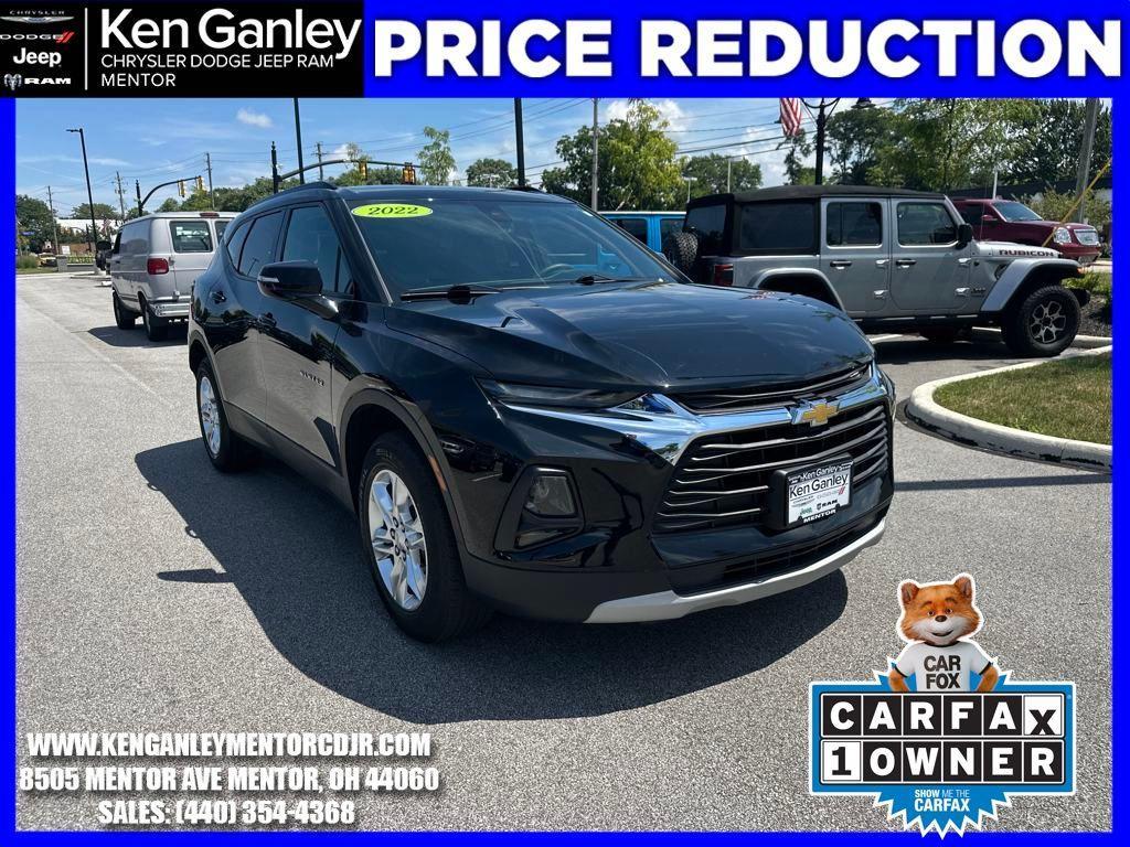 used 2022 Chevrolet Blazer car, priced at $25,700