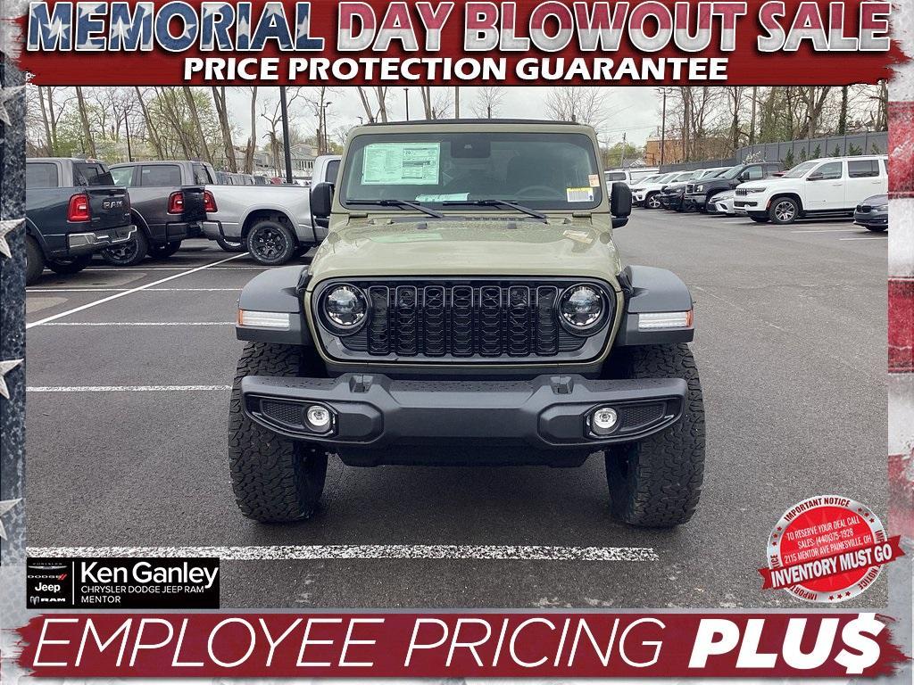 new 2025 Jeep Wrangler car, priced at $59,080