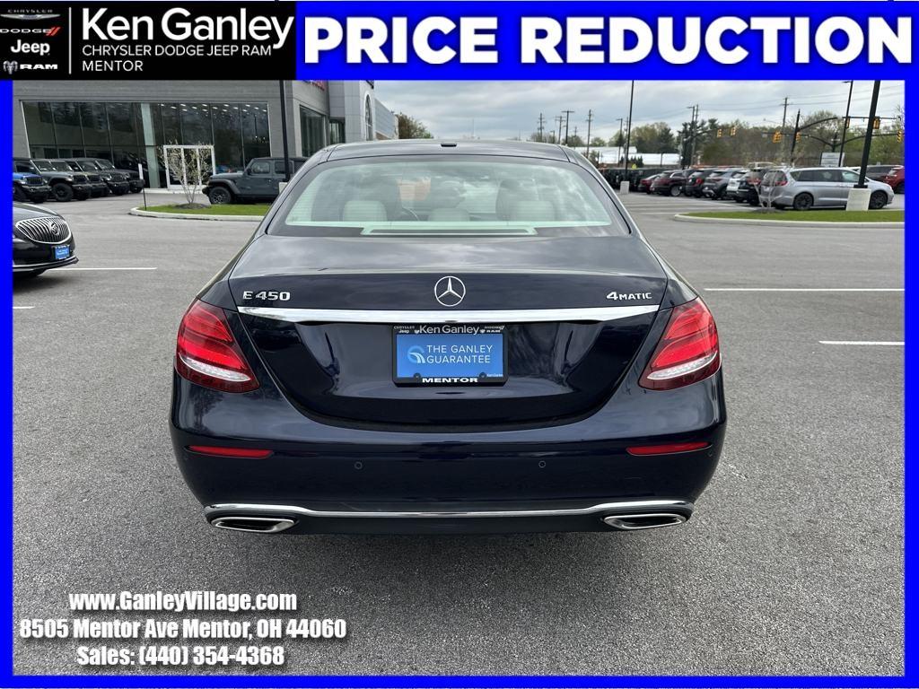 used 2020 Mercedes-Benz E-Class car, priced at $35,600