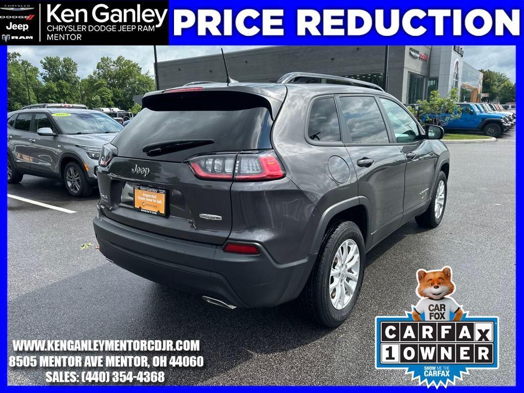 used 2022 Jeep Cherokee car, priced at $24,700