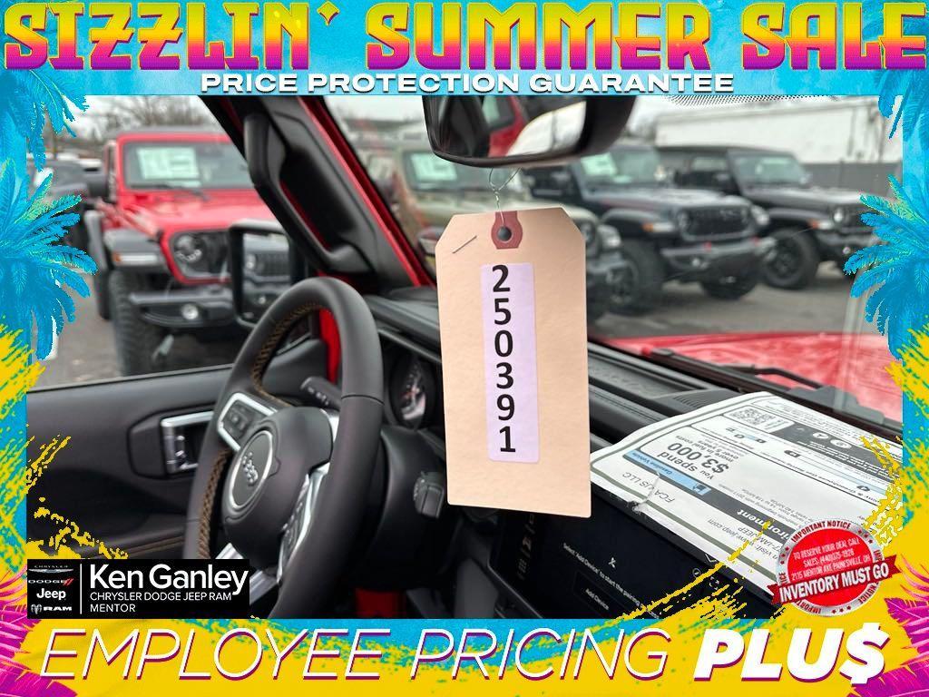 new 2025 Jeep Wrangler car, priced at $49,997