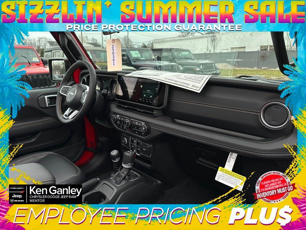 new 2025 Jeep Wrangler car, priced at $49,997