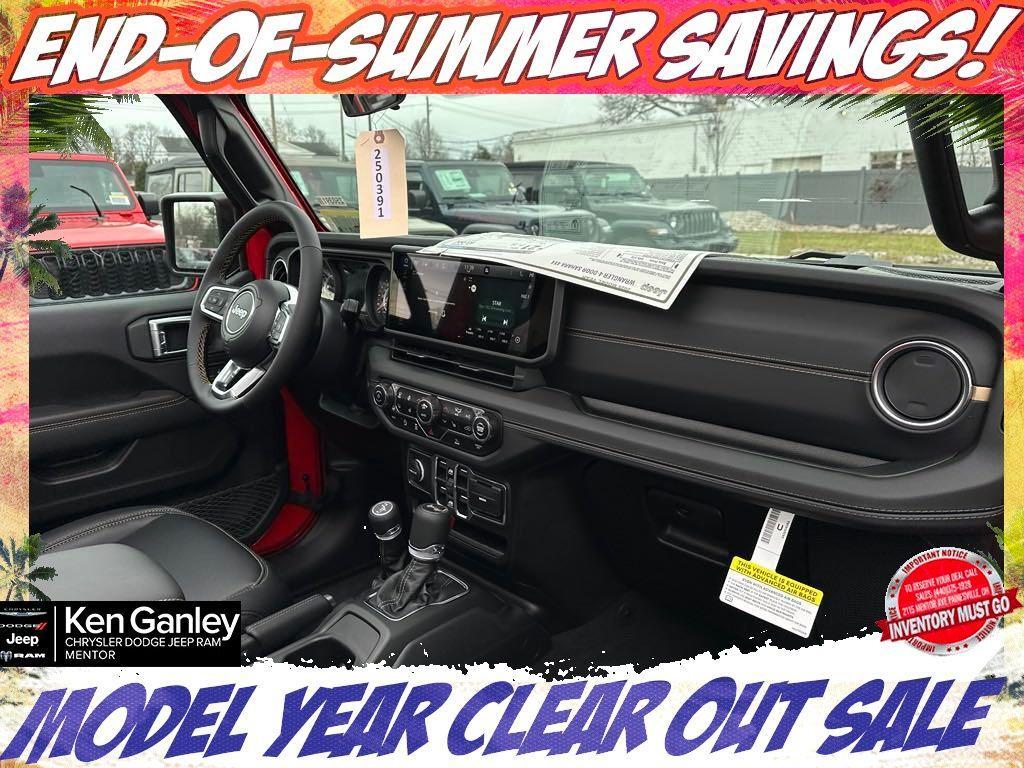 new 2025 Jeep Wrangler car, priced at $49,997