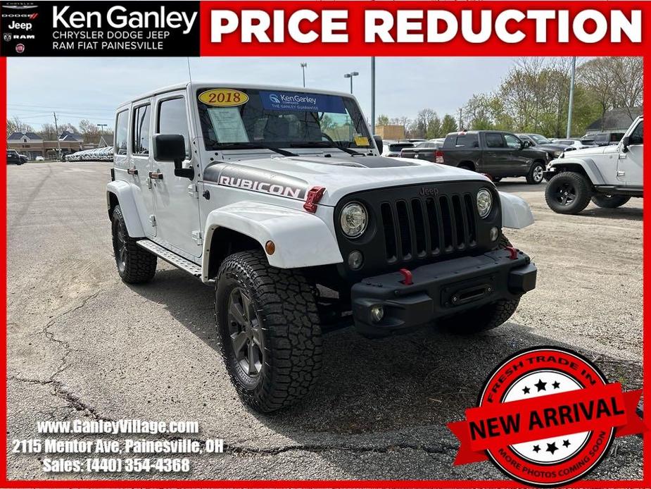 used 2018 Jeep Wrangler JK Unlimited car, priced at $31,997
