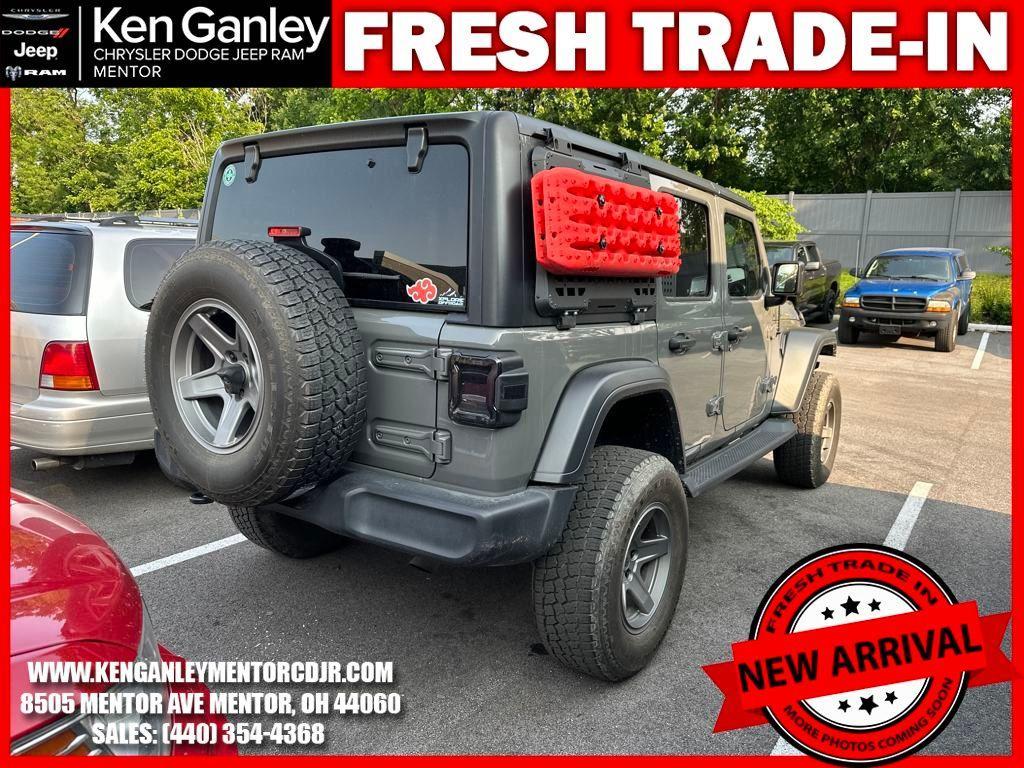 used 2020 Jeep Wrangler Unlimited car, priced at $28,500