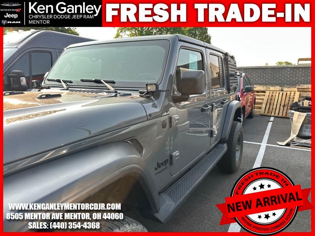 used 2020 Jeep Wrangler Unlimited car, priced at $28,500