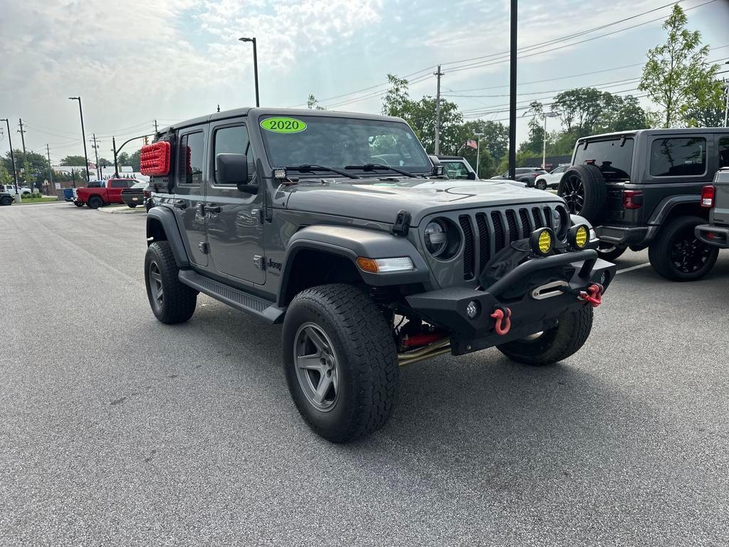 used 2020 Jeep Wrangler Unlimited car, priced at $27,900