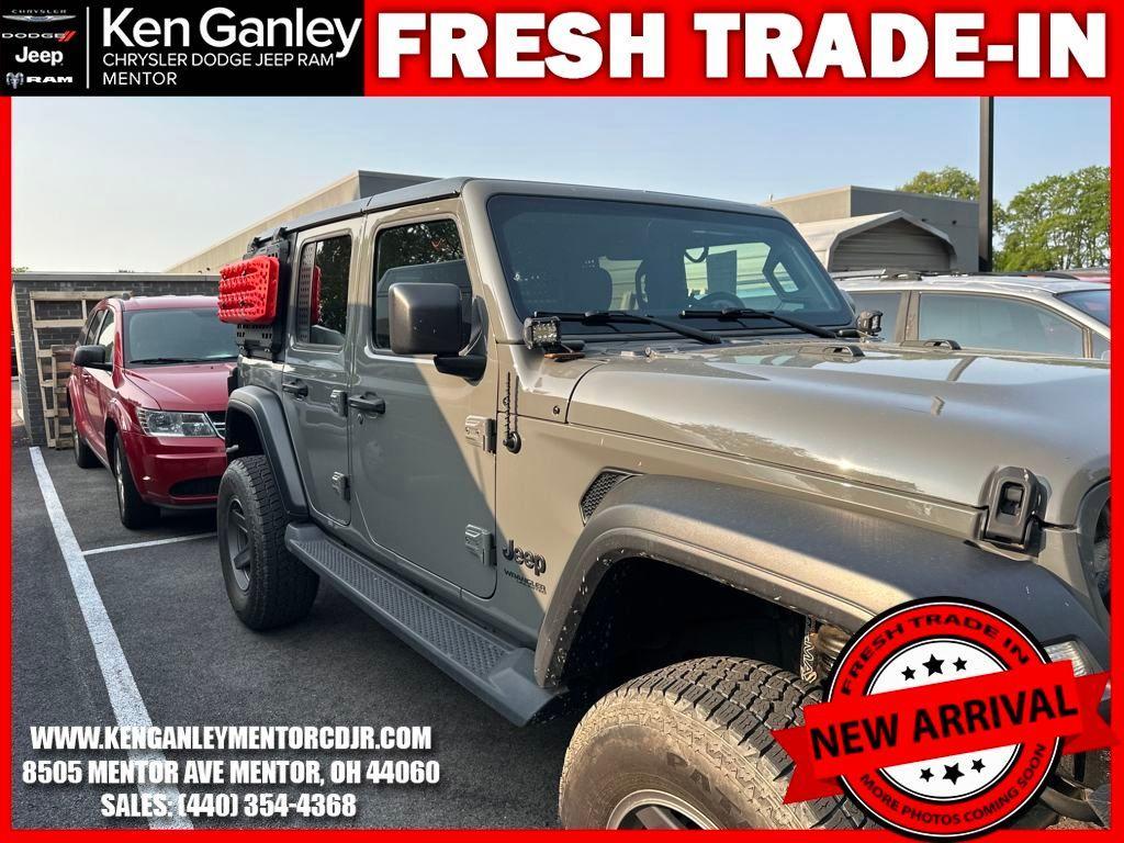 used 2020 Jeep Wrangler Unlimited car, priced at $28,500