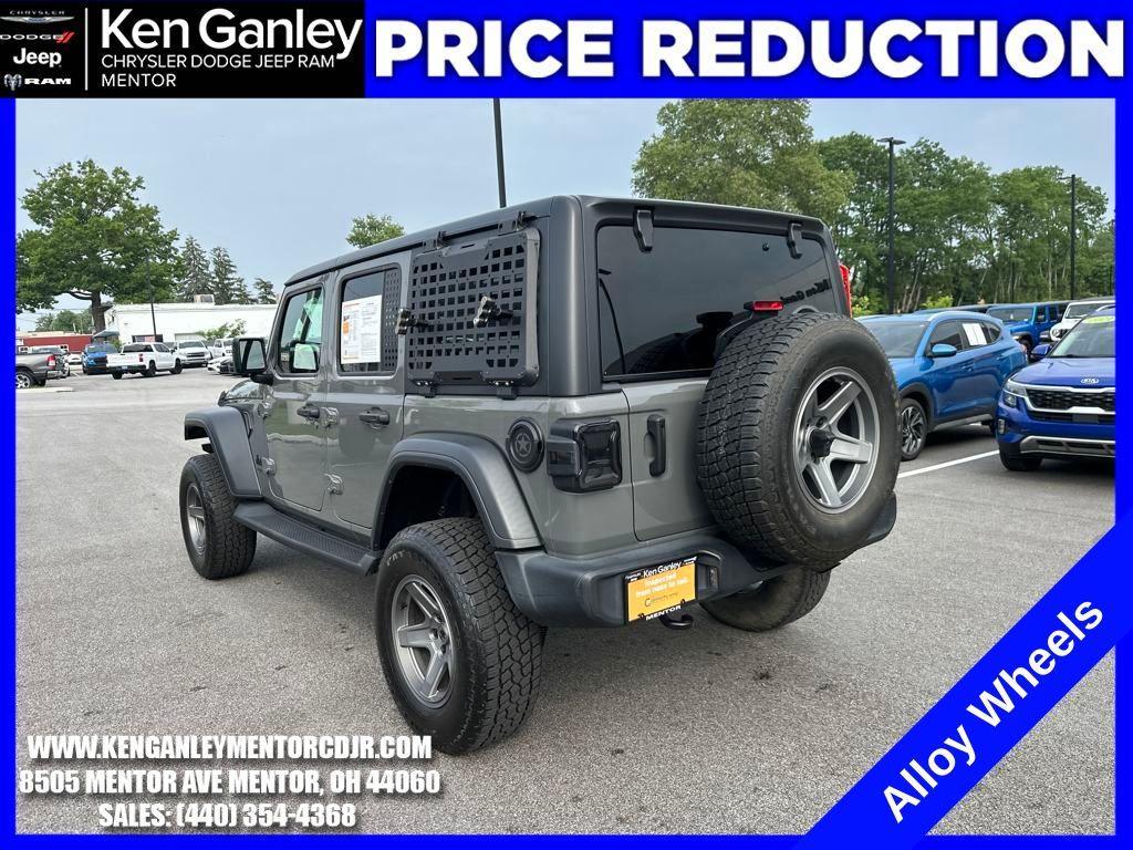 used 2020 Jeep Wrangler Unlimited car, priced at $27,900