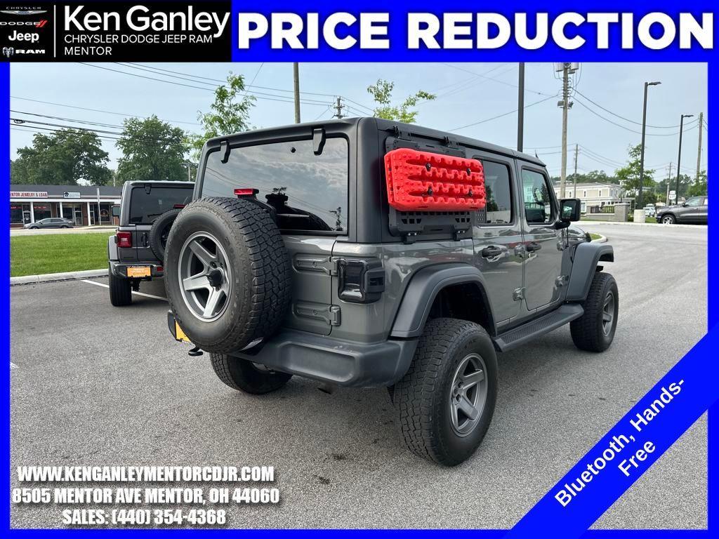 used 2020 Jeep Wrangler Unlimited car, priced at $27,900