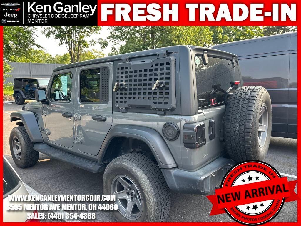 used 2020 Jeep Wrangler Unlimited car, priced at $28,500
