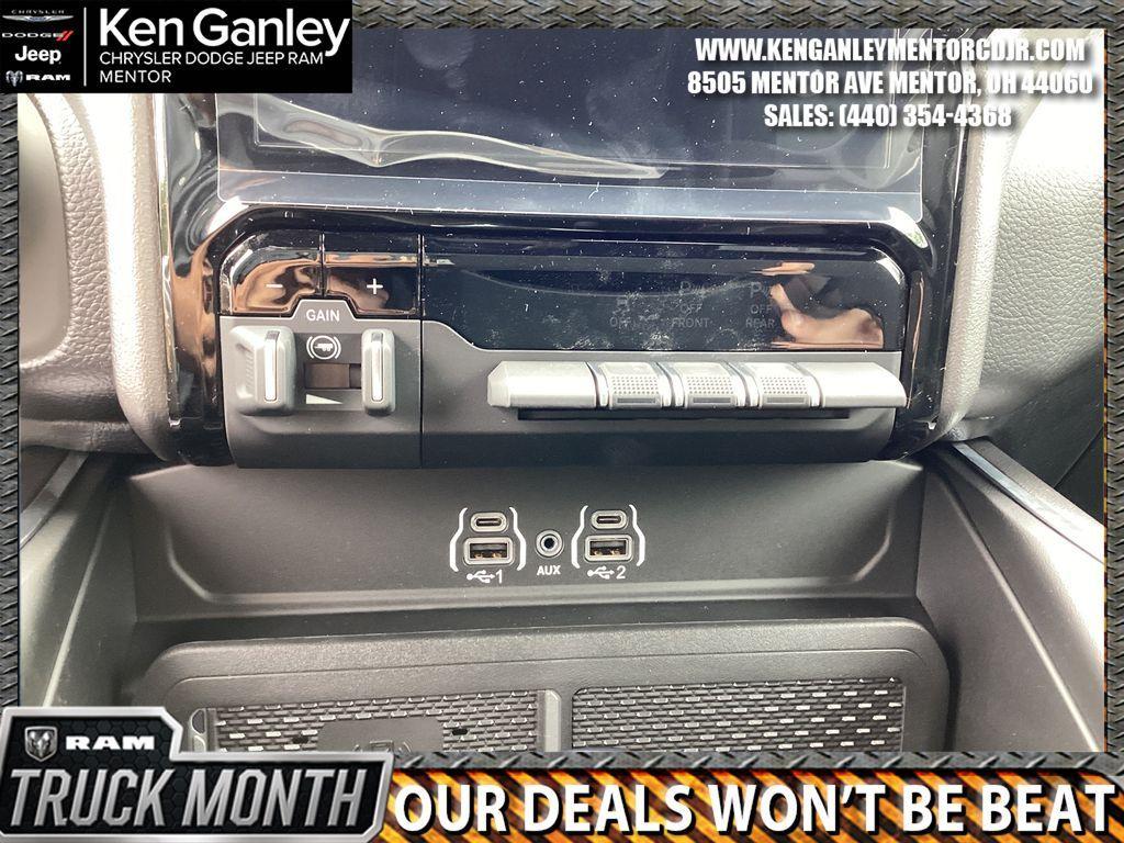 new 2025 Ram 1500 car, priced at $58,678