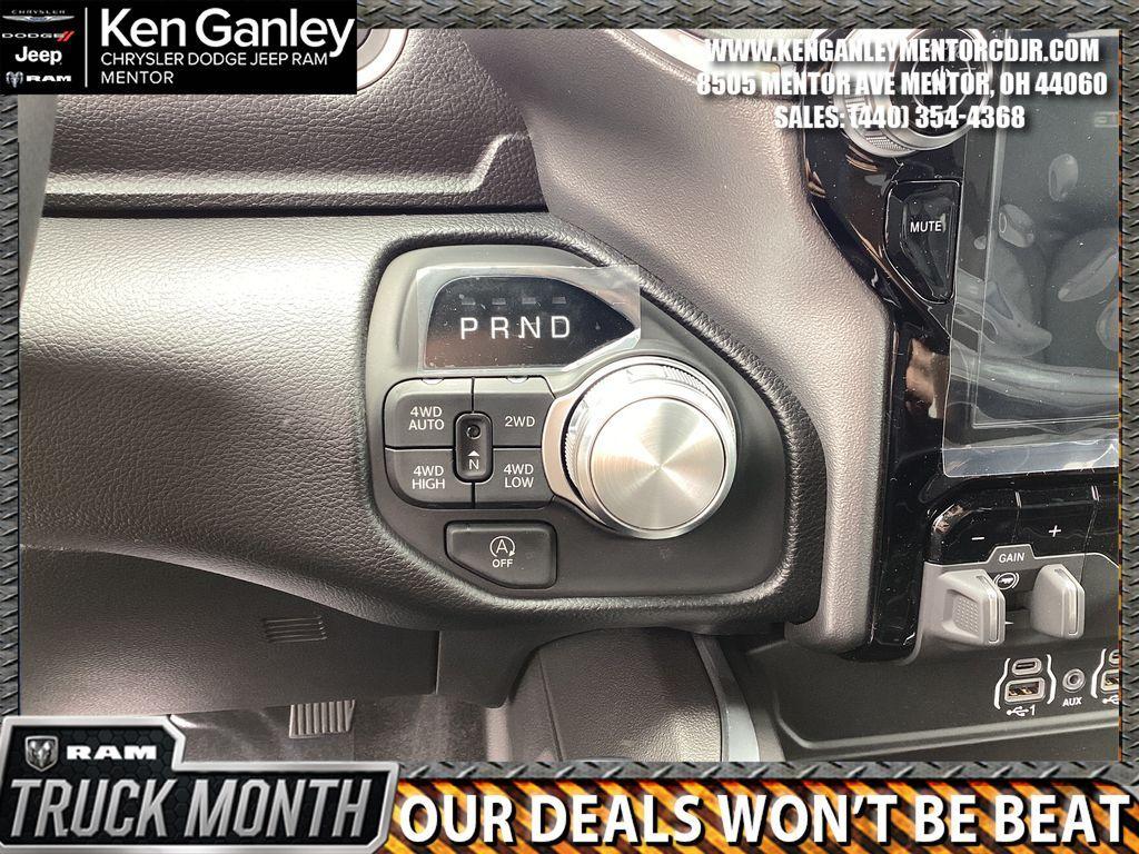 new 2025 Ram 1500 car, priced at $58,678
