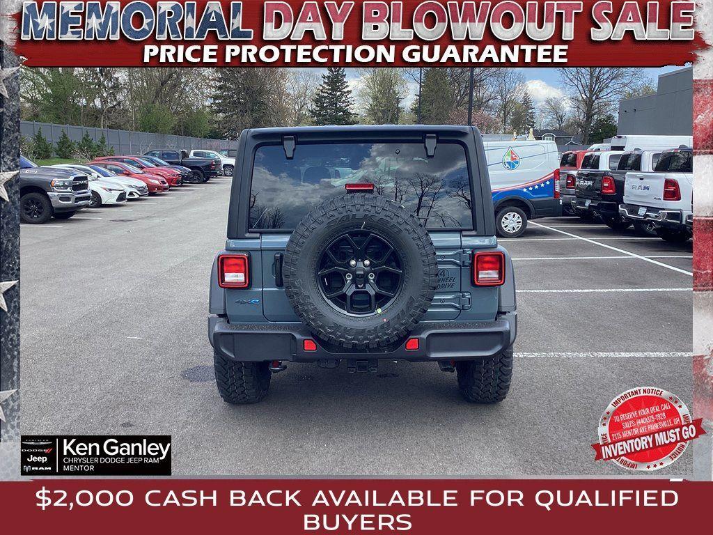 new 2025 Jeep Wrangler 4xe car, priced at $53,180
