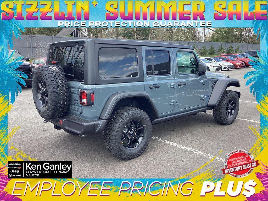 new 2025 Jeep Wrangler 4xe car, priced at $53,180
