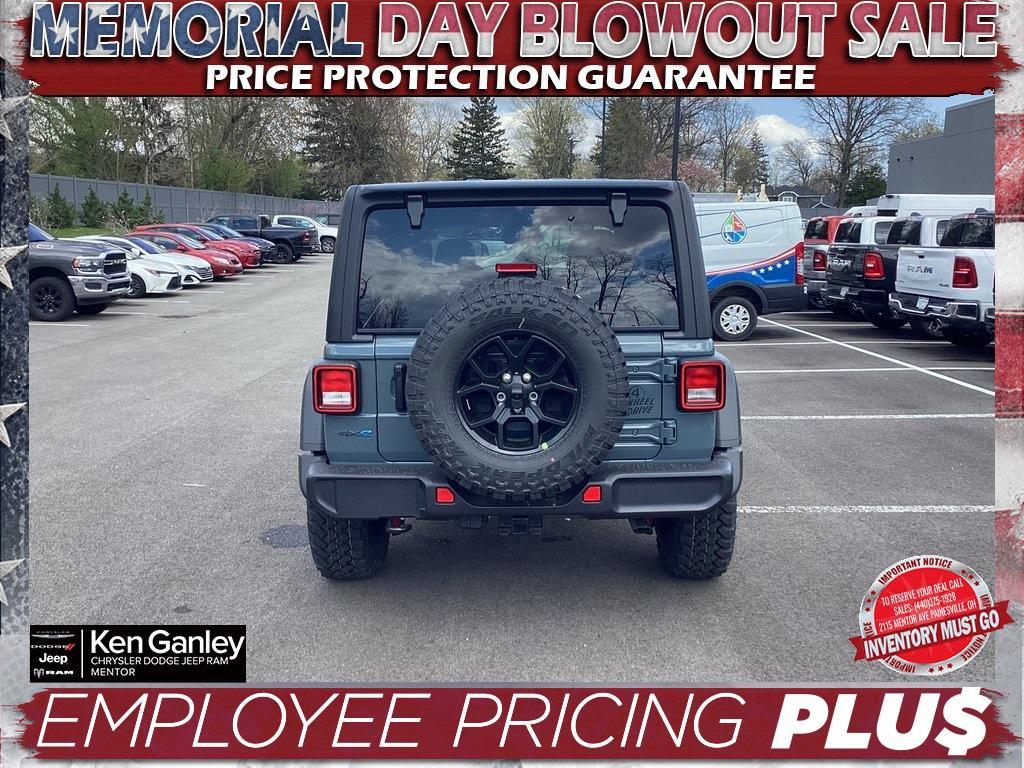 new 2025 Jeep Wrangler 4xe car, priced at $53,300