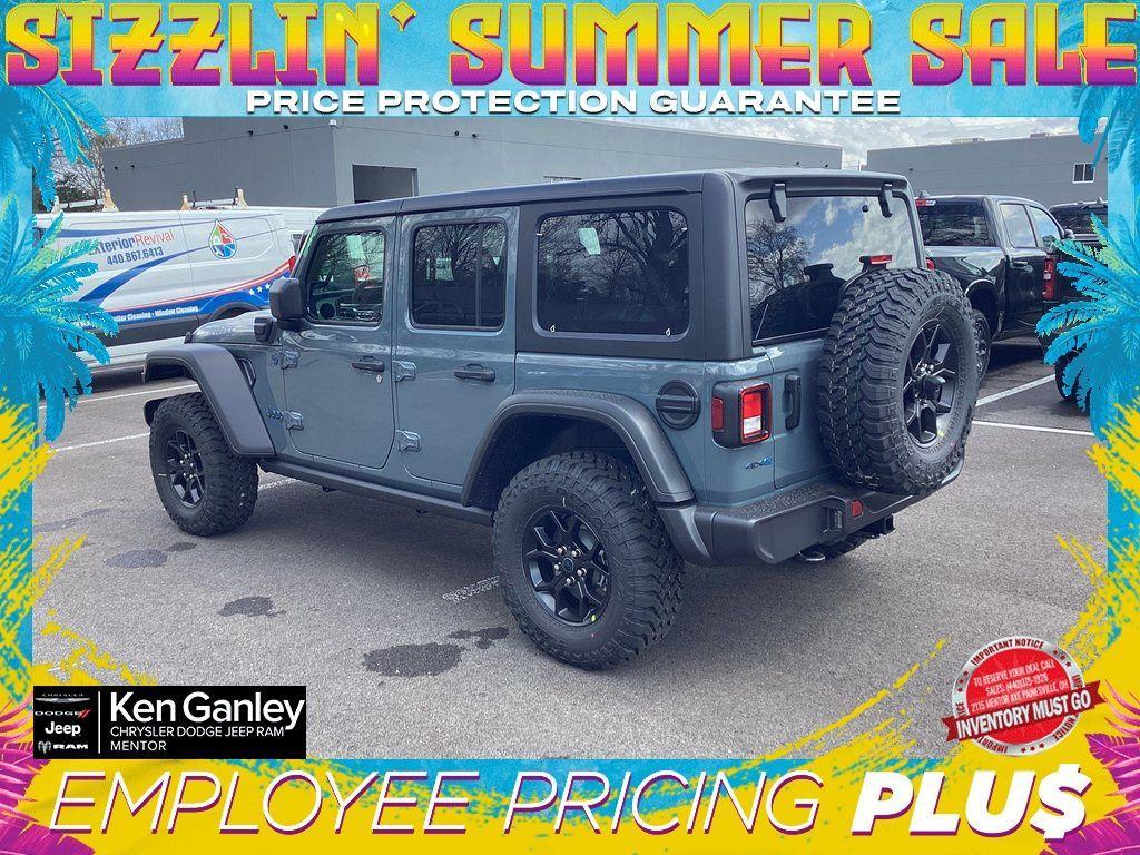 new 2025 Jeep Wrangler 4xe car, priced at $53,180