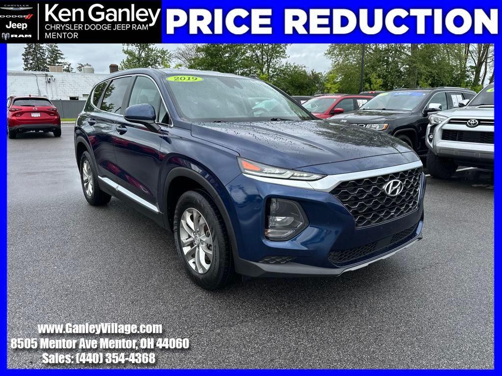 used 2019 Hyundai Santa Fe car, priced at $14,000
