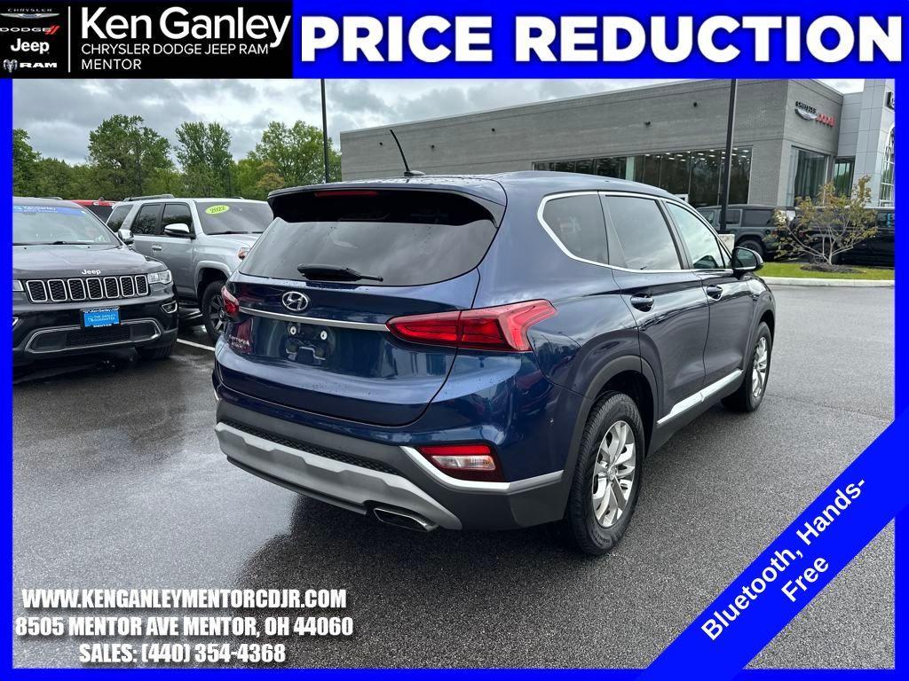 used 2019 Hyundai Santa Fe car, priced at $12,900