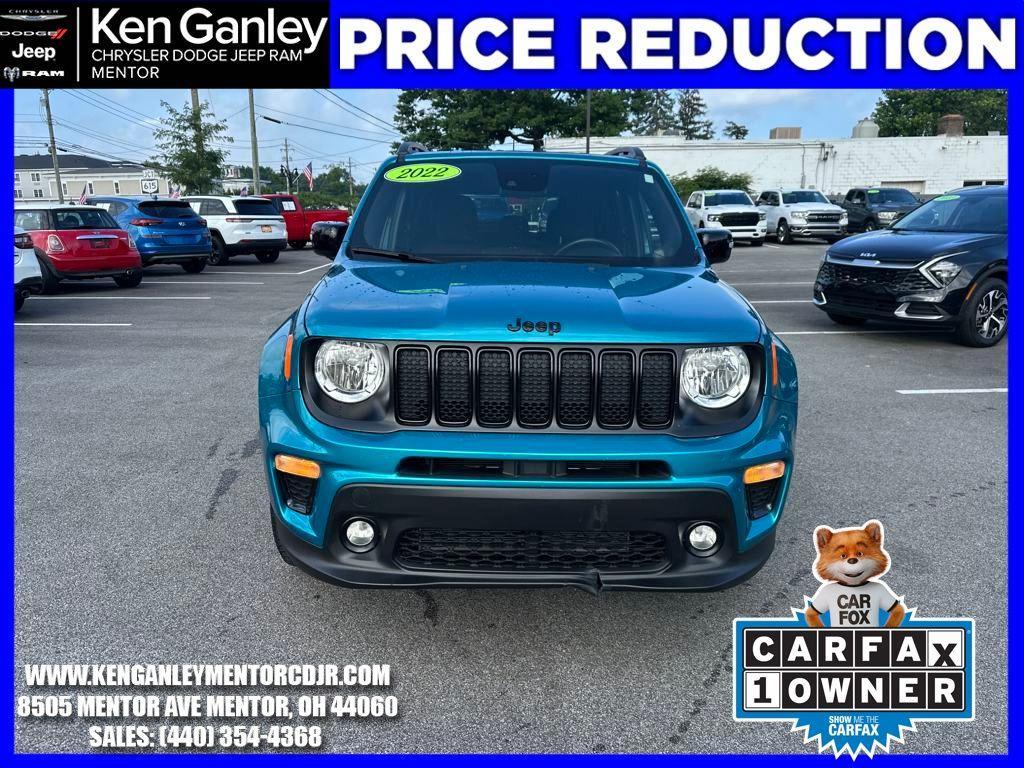 used 2022 Jeep Renegade car, priced at $19,800