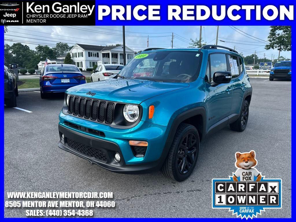 used 2022 Jeep Renegade car, priced at $19,800