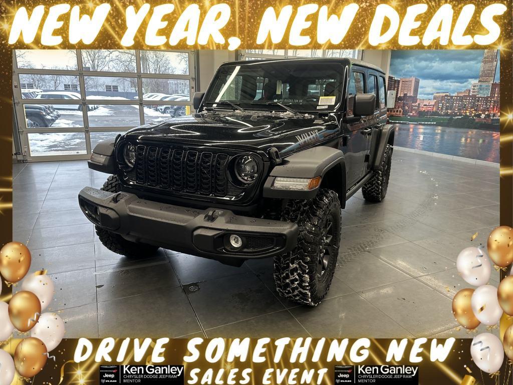 new 2025 Jeep Wrangler car, priced at $46,348