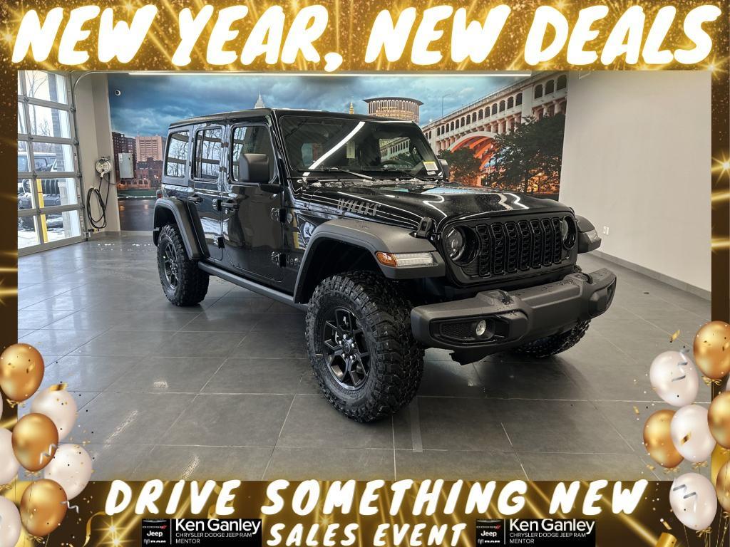 new 2025 Jeep Wrangler car, priced at $46,348