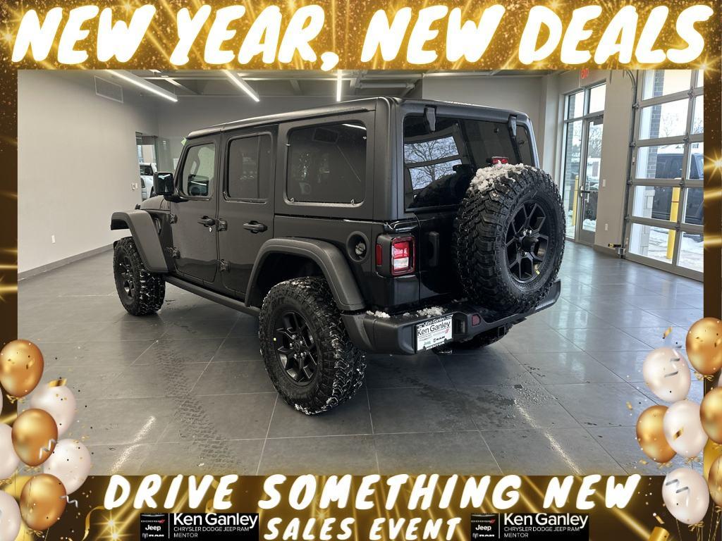 new 2025 Jeep Wrangler car, priced at $46,348