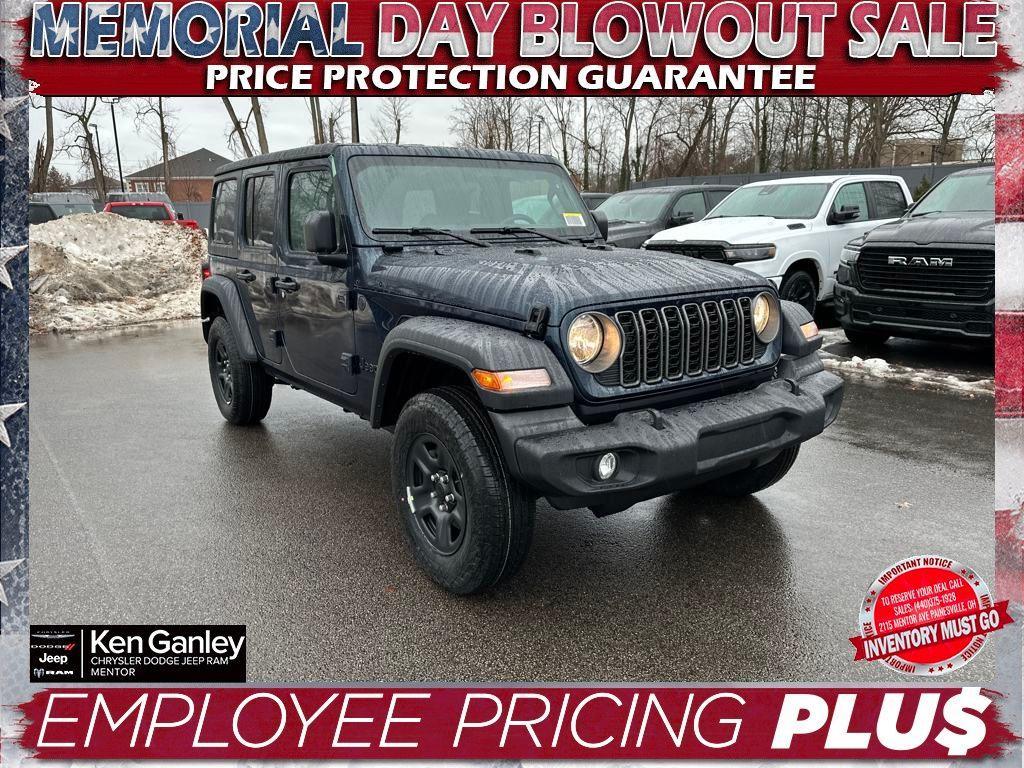 new 2025 Jeep Wrangler car, priced at $40,400
