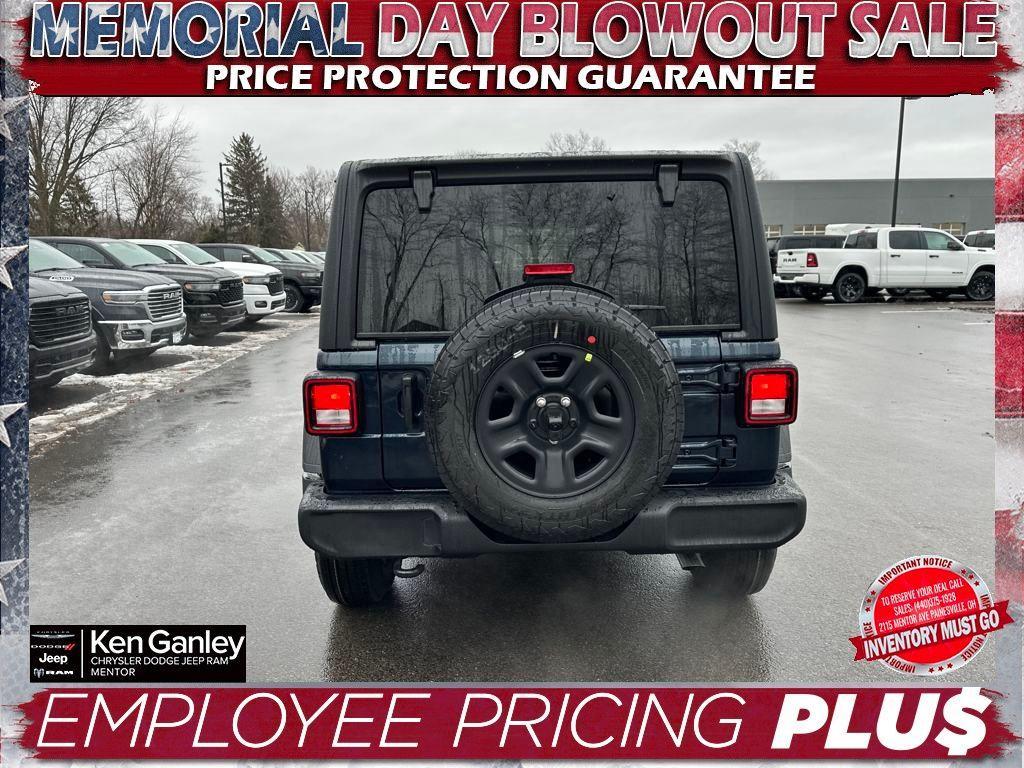 new 2025 Jeep Wrangler car, priced at $40,400