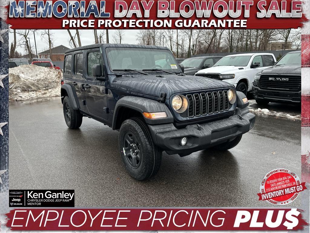 new 2025 Jeep Wrangler car, priced at $37,870