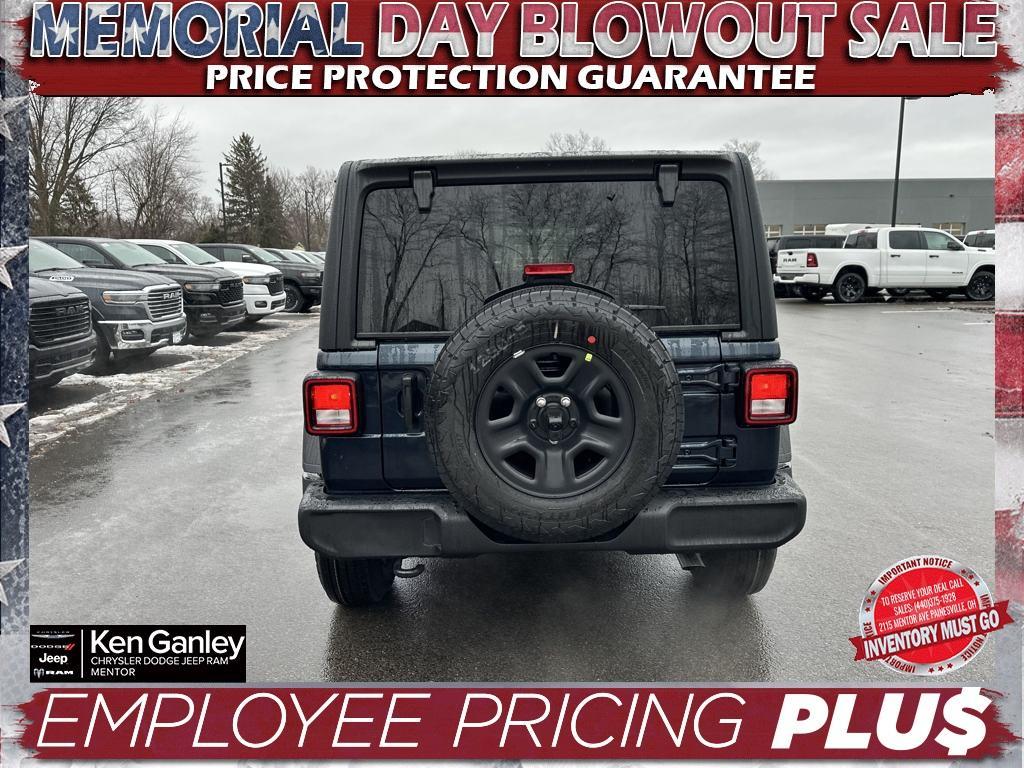 new 2025 Jeep Wrangler car, priced at $37,870