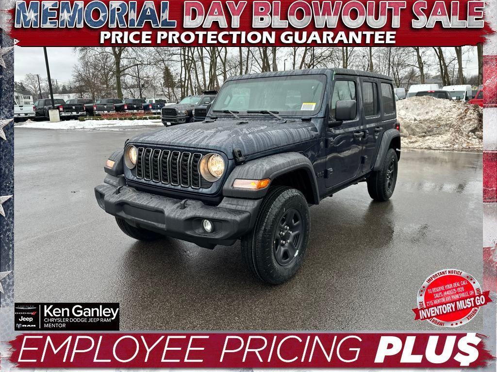 new 2025 Jeep Wrangler car, priced at $40,400