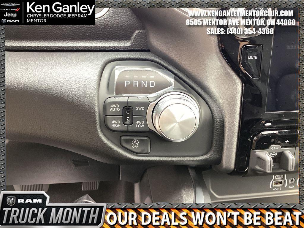 new 2025 Ram 1500 car, priced at $58,728