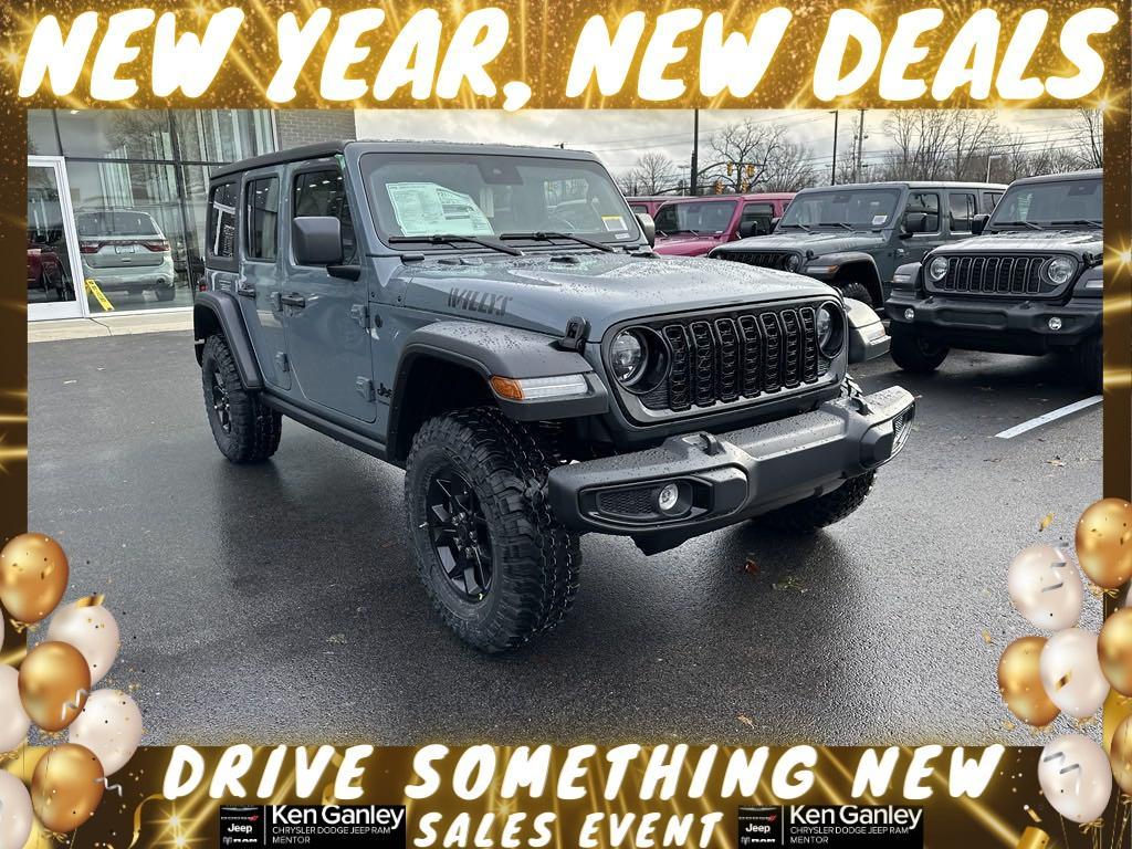 new 2025 Jeep Wrangler car, priced at $46,348