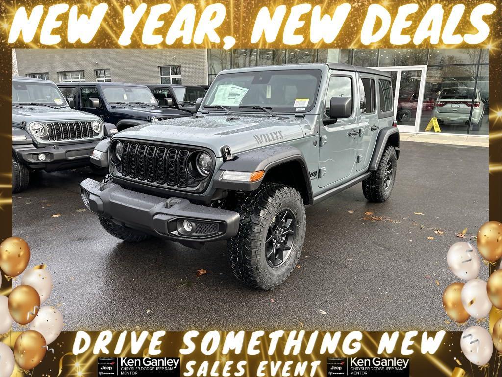 new 2025 Jeep Wrangler car, priced at $46,348