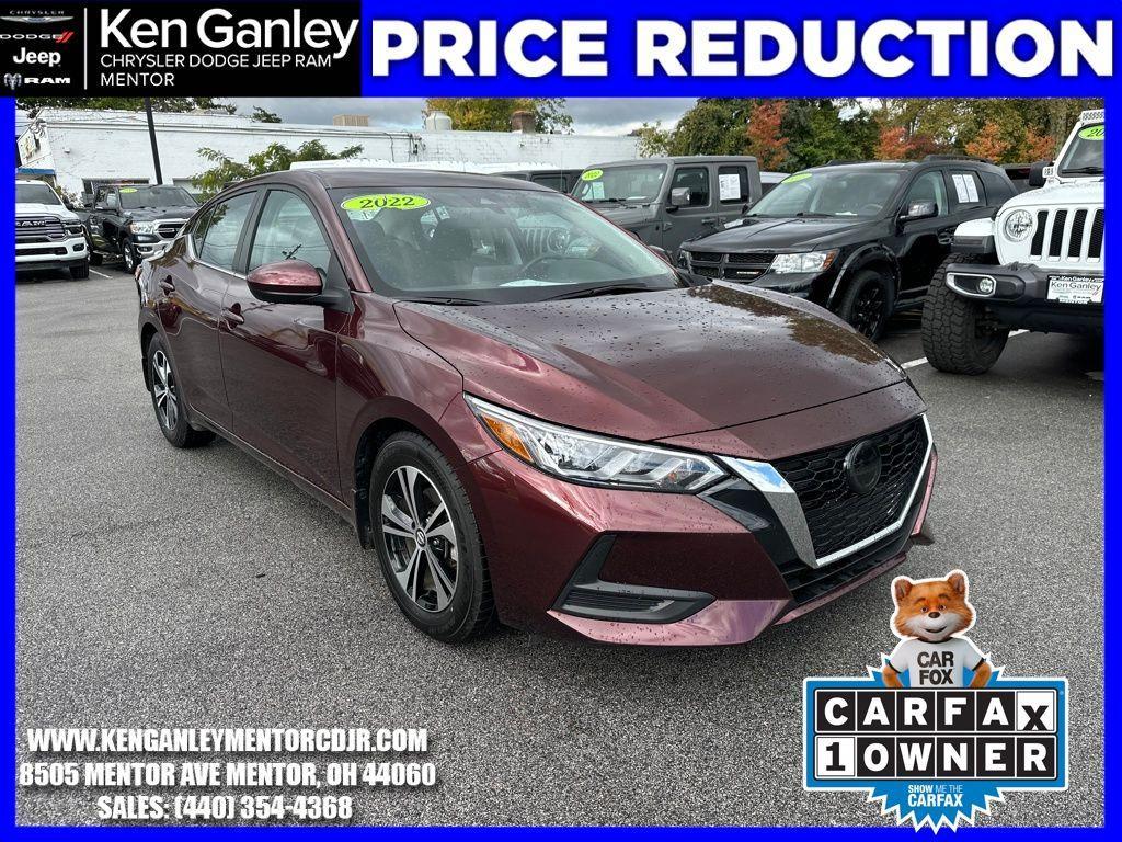 used 2022 Nissan Sentra car, priced at $18,400