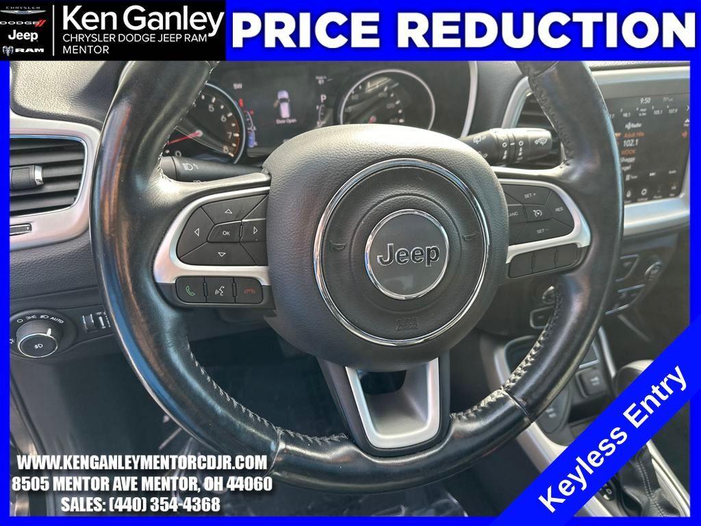 used 2020 Jeep Compass car, priced at $20,585