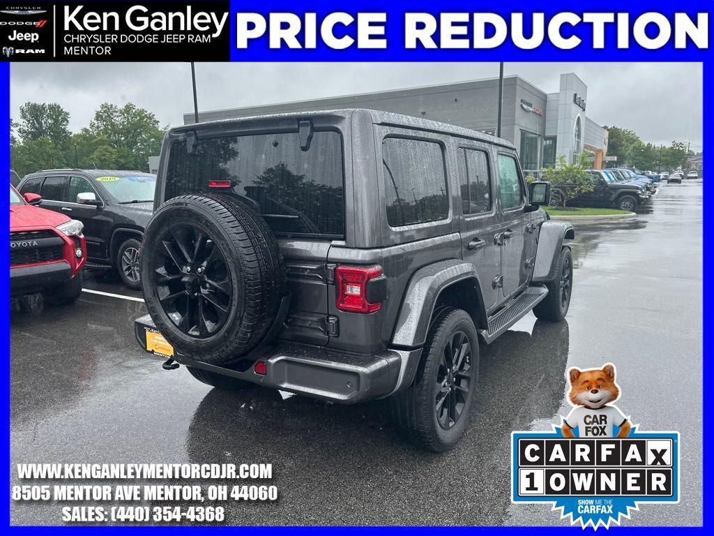 used 2021 Jeep Wrangler Unlimited car, priced at $37,430