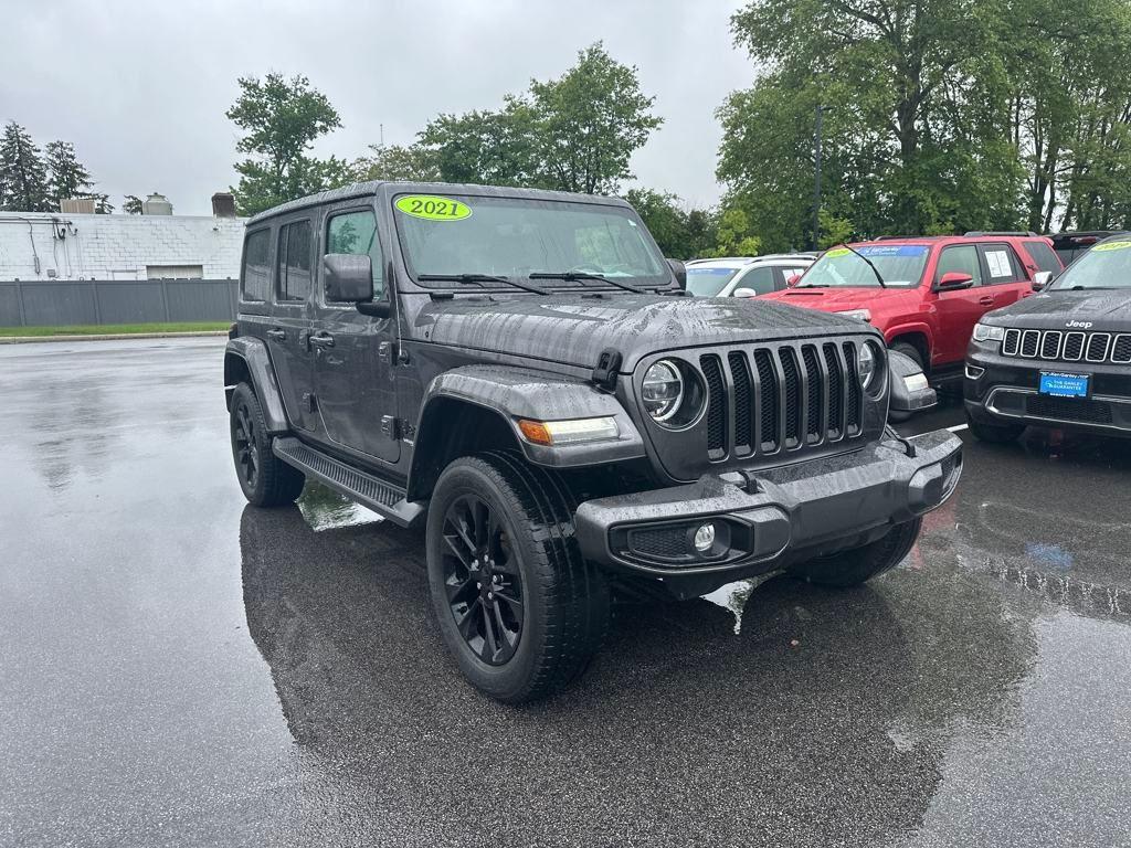 used 2021 Jeep Wrangler Unlimited car, priced at $37,430
