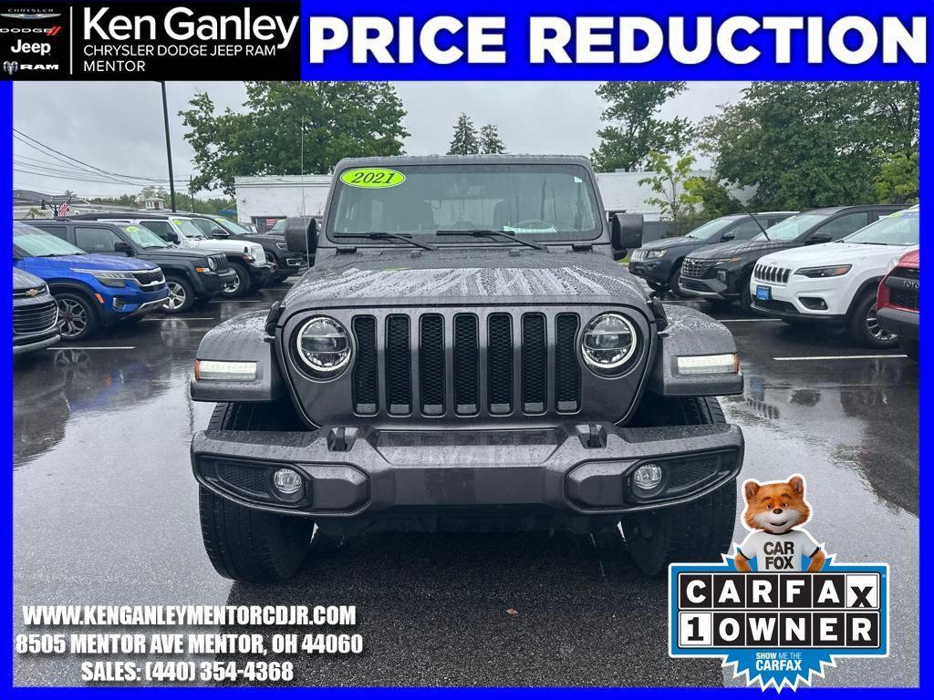 used 2021 Jeep Wrangler Unlimited car, priced at $37,430